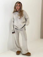 Lavinque Outfit set Gris clair / XS Ensemble Lounge Deux Pièces | Beige Chiné | Douceur & Détente