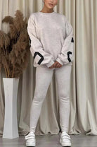 Lavinque outfit set Gris / S Ensemble Jogging Femme | Confort & Style | Look Décontracté