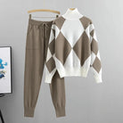 Lavinque outfit set Kaki / S Tenue Décontractée en Tricot | Confort | Élégance et Chaleur