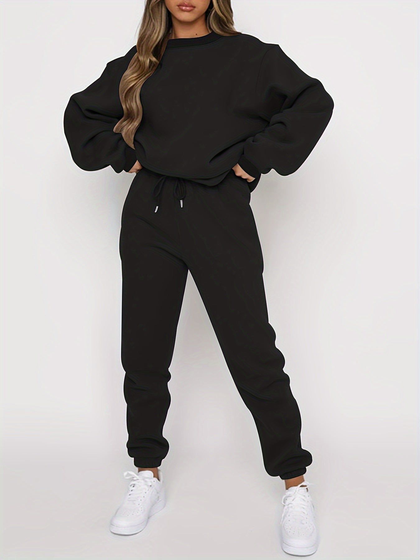 Lavinque Outfit set Noir / S Ensemble Jogging Basique | Chocolat Foncé | Confort Streetwear Essentiel