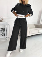 Lavinque outfit set Noir / S Ensemble Jogging Femme | Confort & Style | Hiver Décontracté