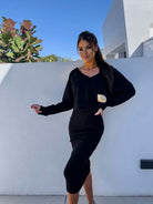 Lavinque outfit set Noir / S Ensemble Jupe et Sweat | Moderne | Confort et Style Coloré