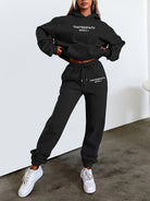 Lavinque outfit set Noir / S Ensemble Survêtement | Confort & Style | Casual Tendance
