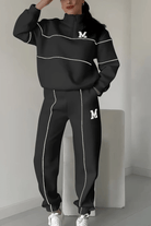 Lavinque outfit set Noir / S Ensemble Survêtement Hiver | Coton & Polyester | Confort et Style