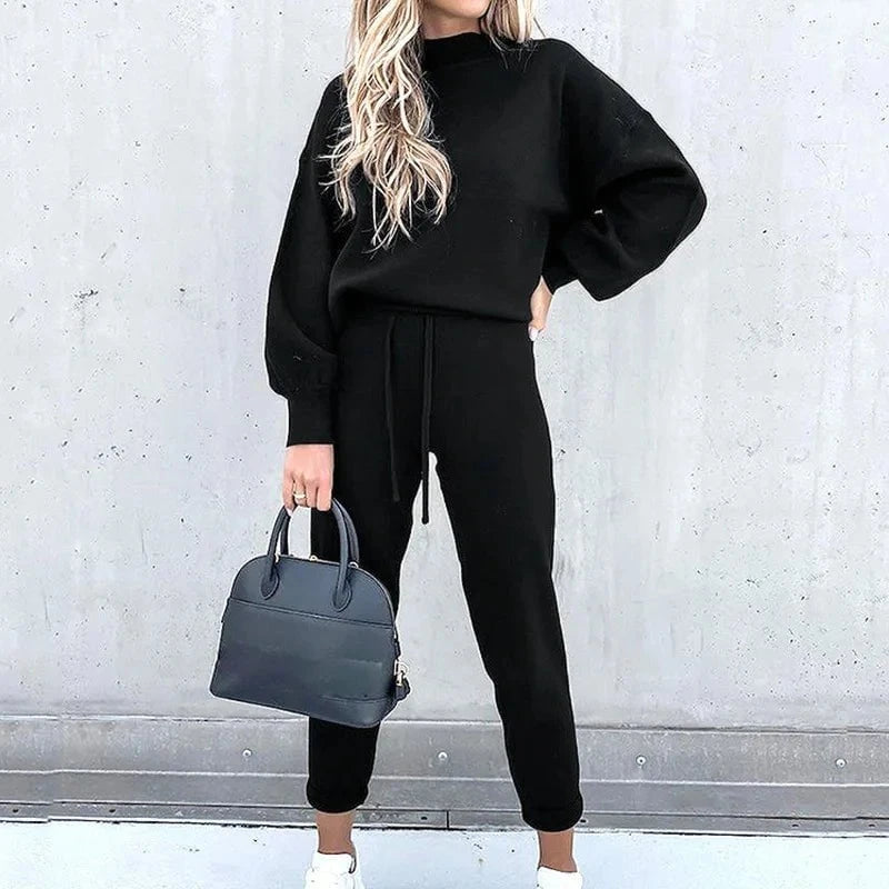 Lavinque outfit set Noir / S Ensemble Sweat et Jogging | Confort & Style | Tendance Décontractée