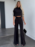 Lavinque outfit set Noir / S Ensemble Tailleur | Élégance Moderne | Chic et Sophistiqué