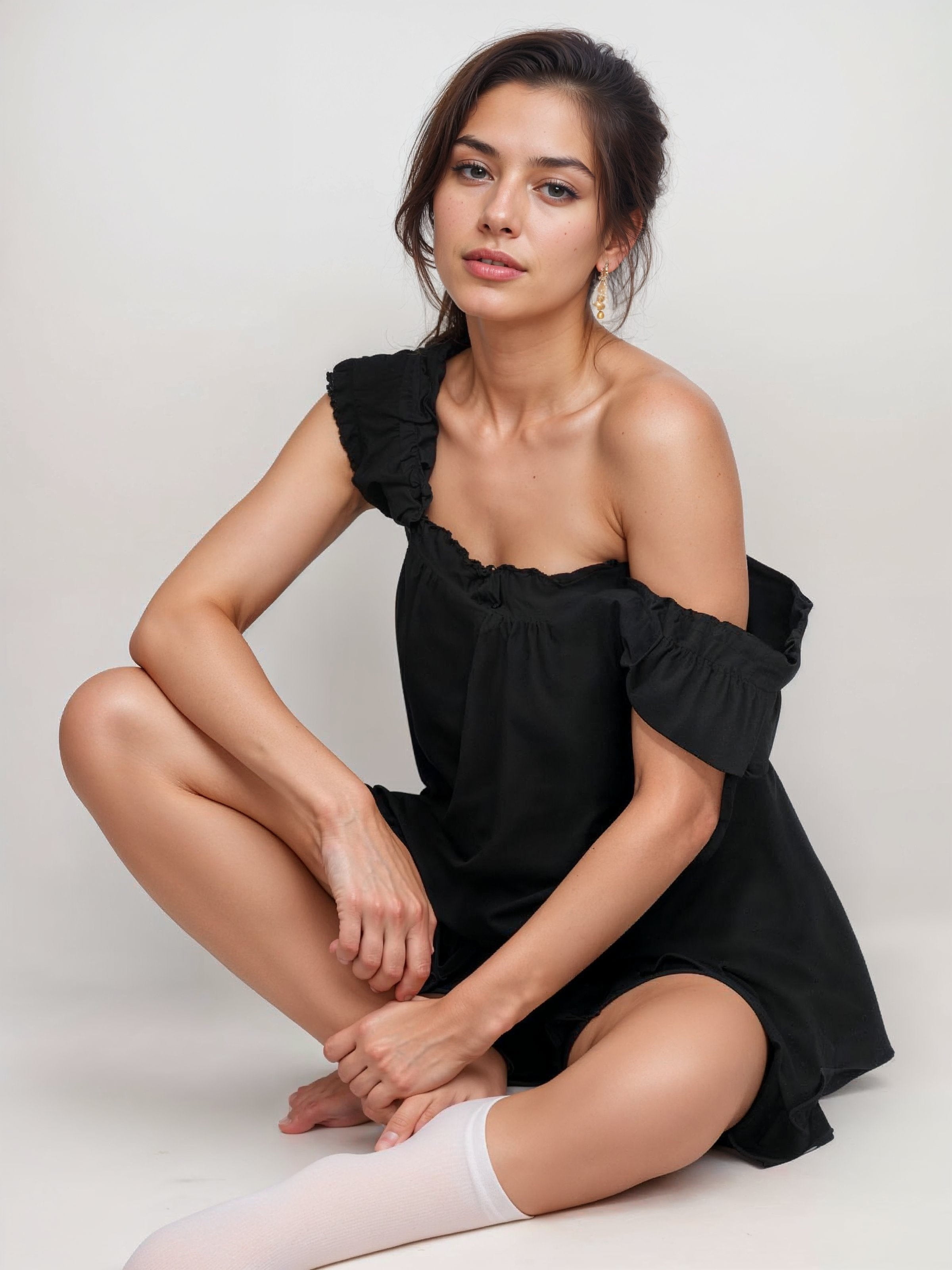 Lavinque outfit set Noir / XS Ensemble Top et Short | Coton | Léger et Féminin