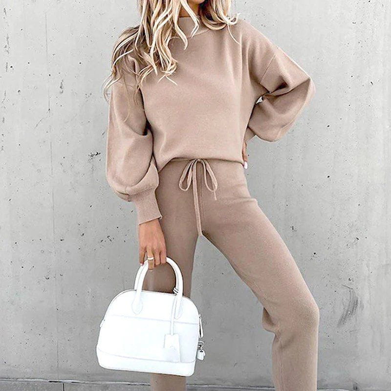 Lavinque outfit set Rose / S Ensemble Jogging Doux | Hiver | Confort & Élégance Décontractée