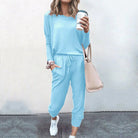 Lavinque Outfit set Turquoise / S Ensemble Décontracté Femme | Bleu Cobalt | Ultra Confort & Style Quotidien