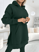 Lavinque Outfit set Vert foncé / S Ensemble Loungewear Femme | Confort Douillet | Marron Chocolat