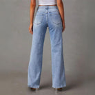 Lavinque Pants Jean Large Taille Haute | Coupe Évasée | Tendance et Confortable