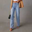 Lavinque Pants Jean Large Taille Haute | Coupe Évasée | Tendance et Confortable