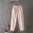 Lavinque Pants Kaki / S Pantalon de jogging | Rose pâle | Confort et style décontracté