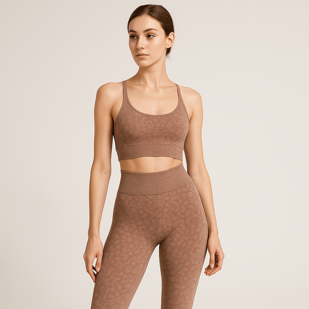 Lavinque Pants Legging Léopard Taille Haute | Sculptant et Stretch | Style Sport Chic