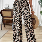 Lavinque Pants Multicolore / S Pantalon Large Léopard | Taille Élastique | Audacieux et Confortable