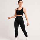 Lavinque Pants Noir / S Legging Léopard Taille Haute | Sculptant et Stretch | Style Sport Chic