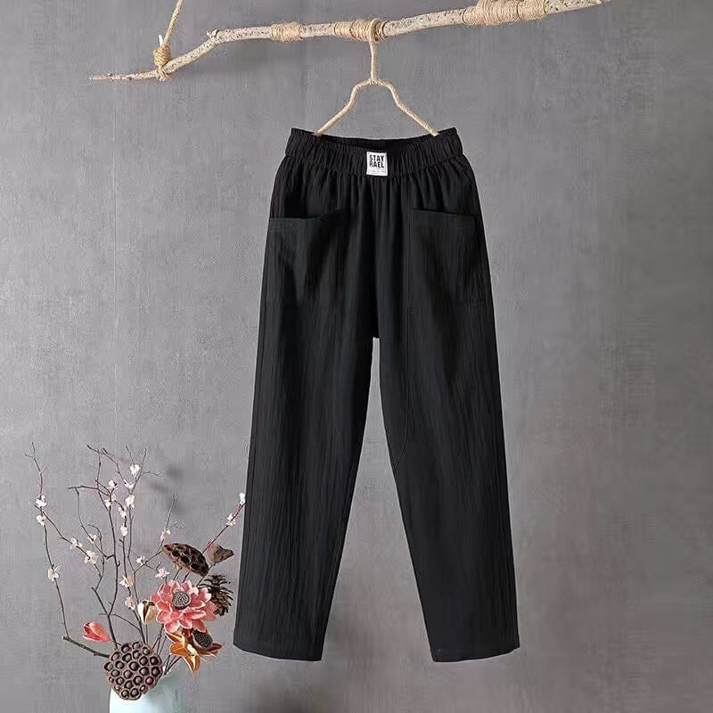 Lavinque Pants Noir / S Pantalon de jogging | Rose pâle | Confort et style décontracté