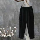 Lavinque Pants Noir / S Pantalon en Coton Bio | Confortable | Doux et Respirant