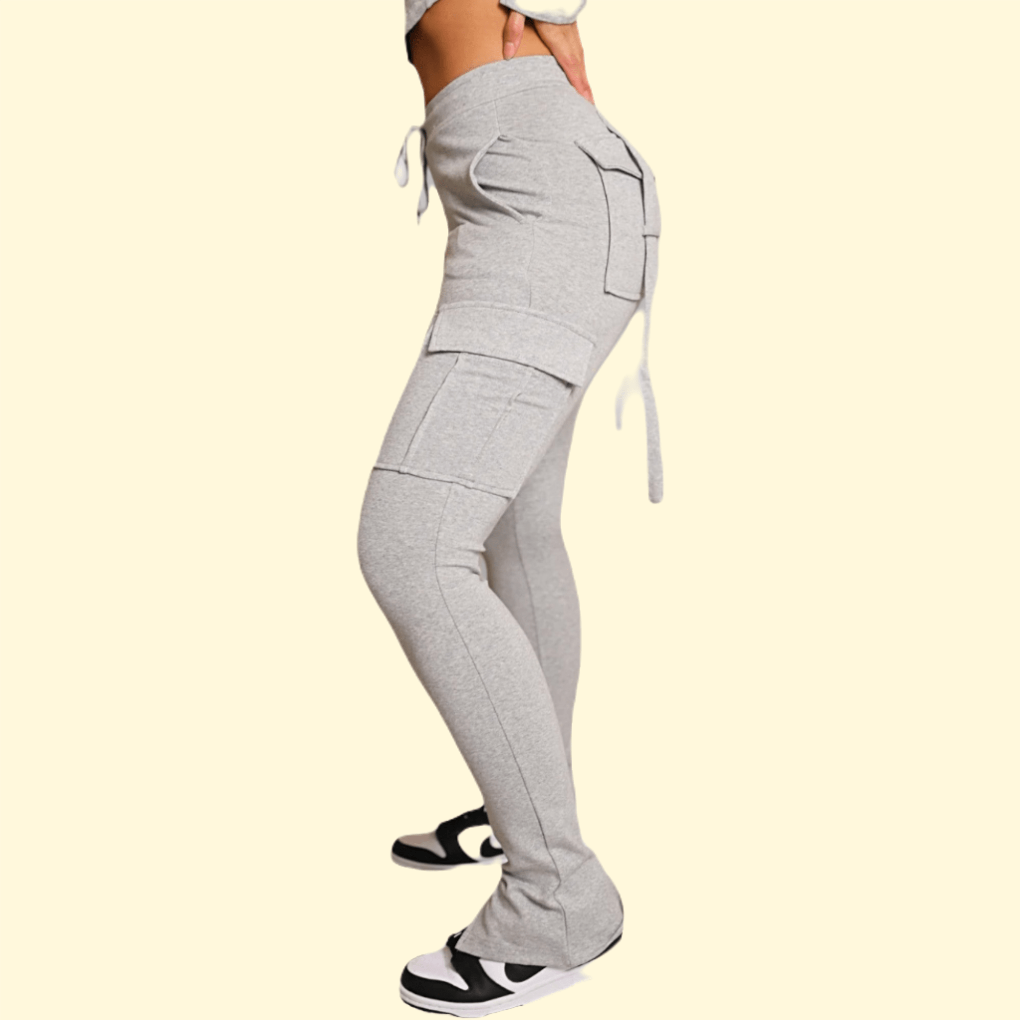 Lavinque Pants Pantalon cargo ajusté en coton | Pantalon | Style urbain et confort moderne