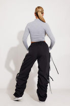 Lavinque Pants Pantalon Cargo Gris | Cordon Ajustable | Streetwear et Confort