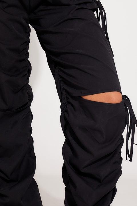 Lavinque Pants Pantalon Cargo Gris | Cordon Ajustable | Streetwear et Confort