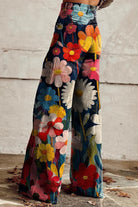 Lavinque Pants Pantalon large imprimé floral | Pantalon | Audace et style bohème
