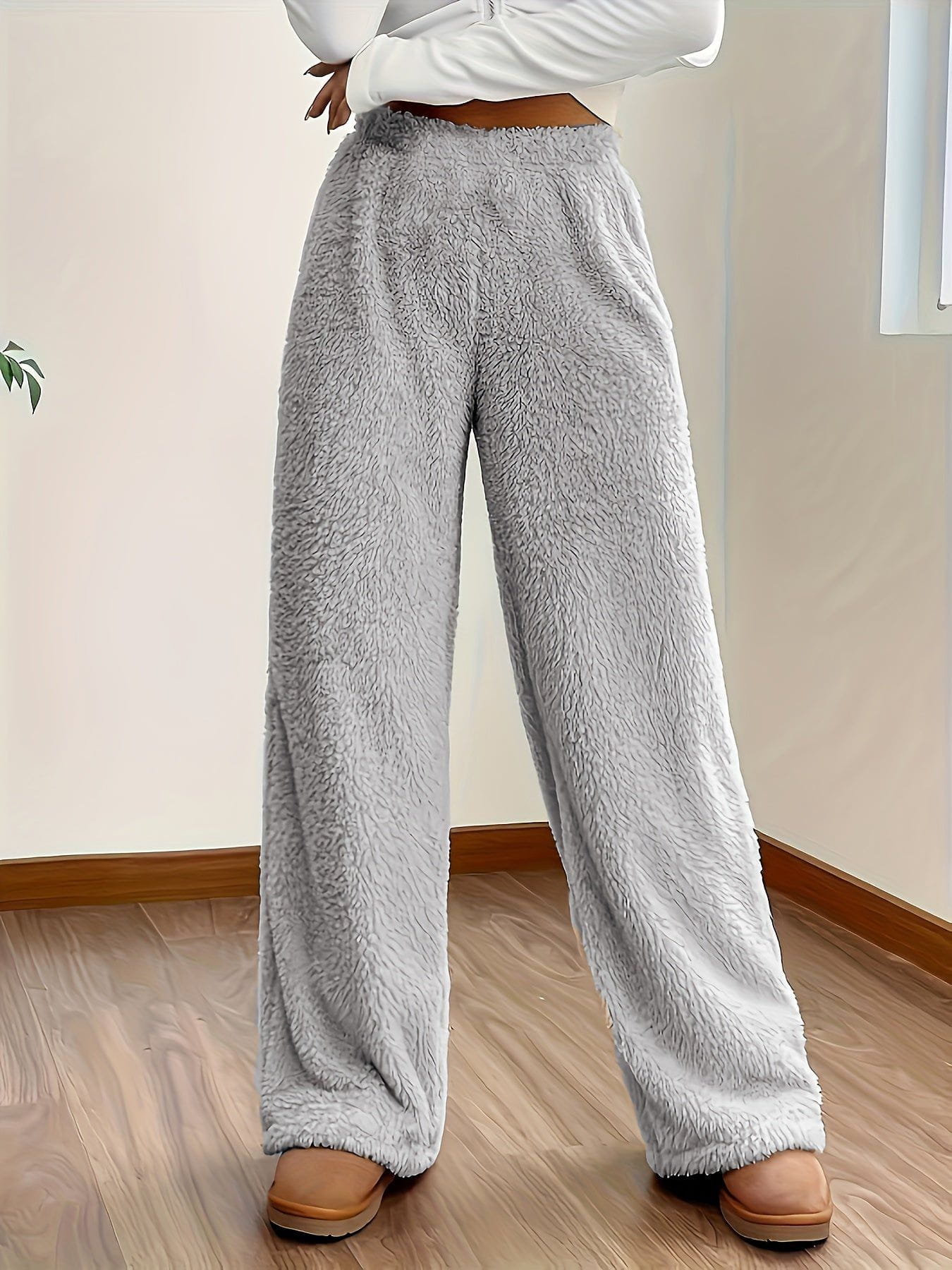 Lavinque Pants Pantalon Polaire Gris | Large | Ultra Douillet et Décontracté