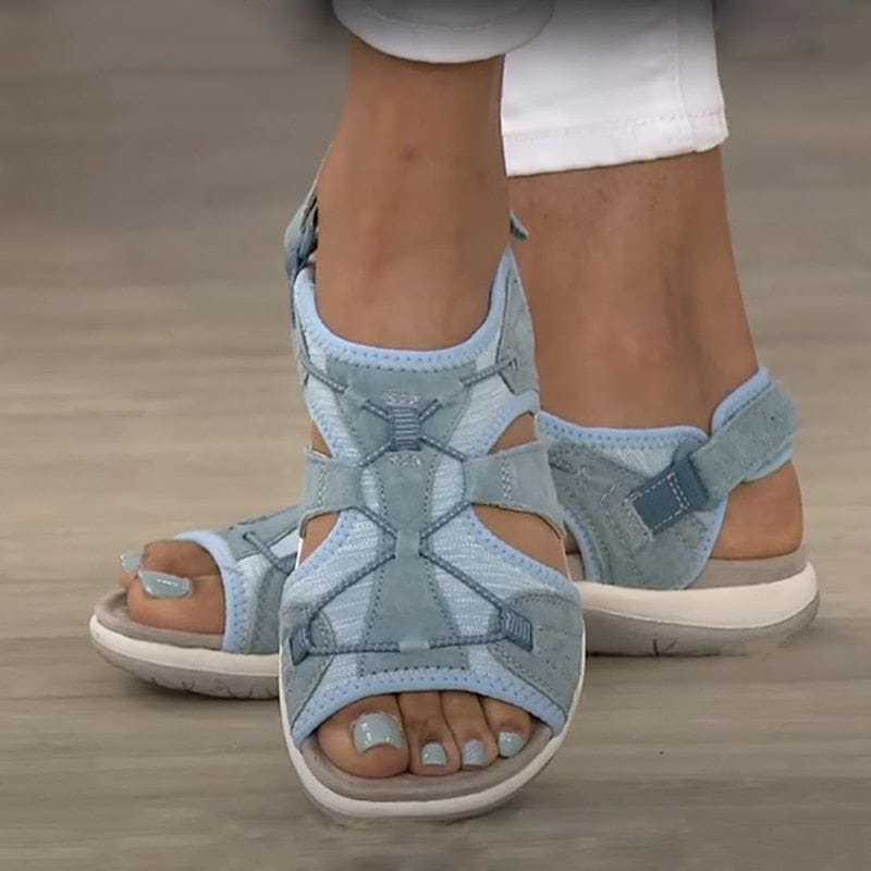 Lavinque sandal Bleu / 35 Sandales Femme | Respirantes | Confort et Élégance
