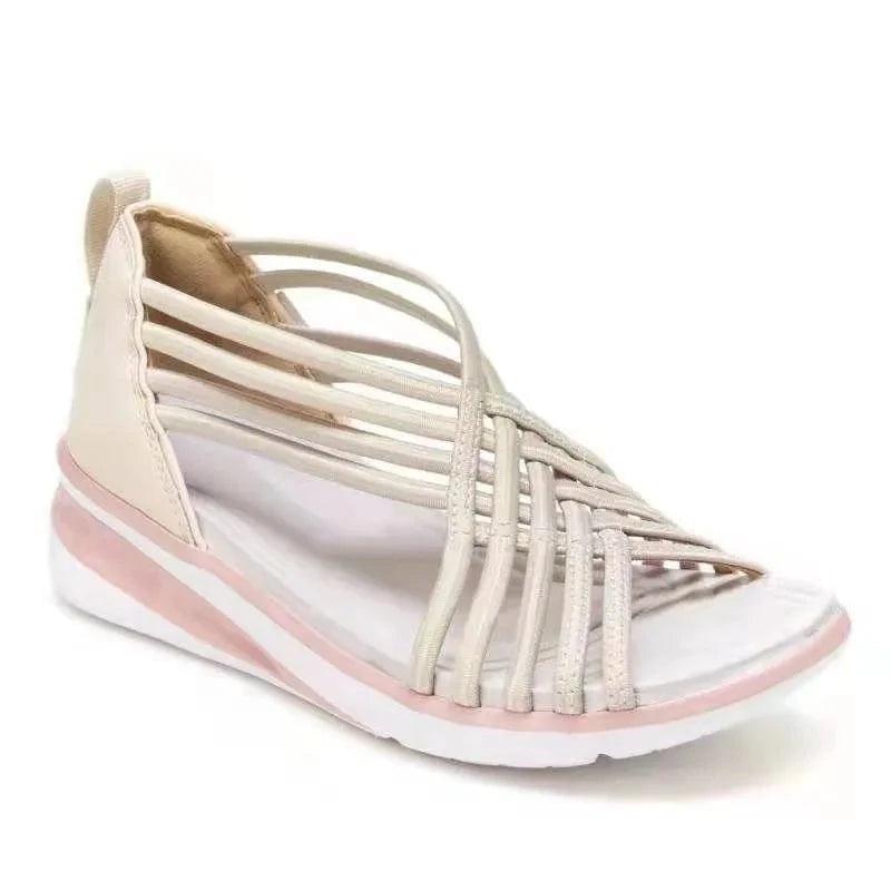 Lavinque Sandals Blanc crème / 35 Sandales Femme | Légères & Respirantes | Confort Estival