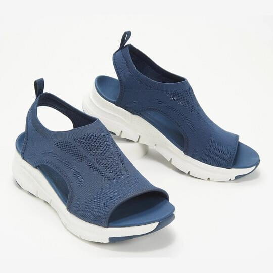 Lavinque Sandals Bleu / 35 Sandales Sport Femme | Respirantes & Confortables | Semelle Épaisse Antidérapante