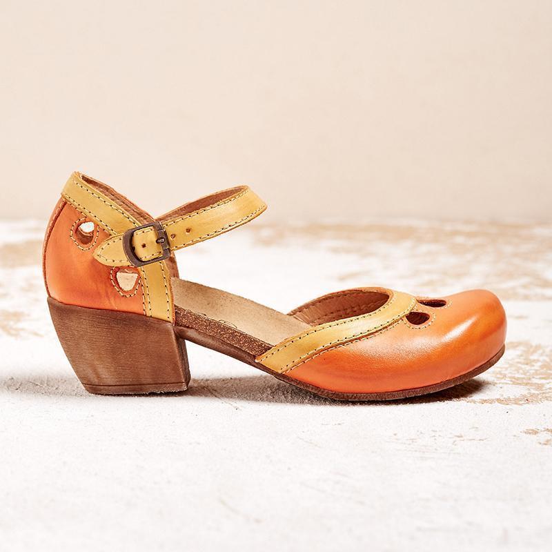 Lavinque Sandals Chaussures Vintage Femme | Élégance Rétro | Confort et Style