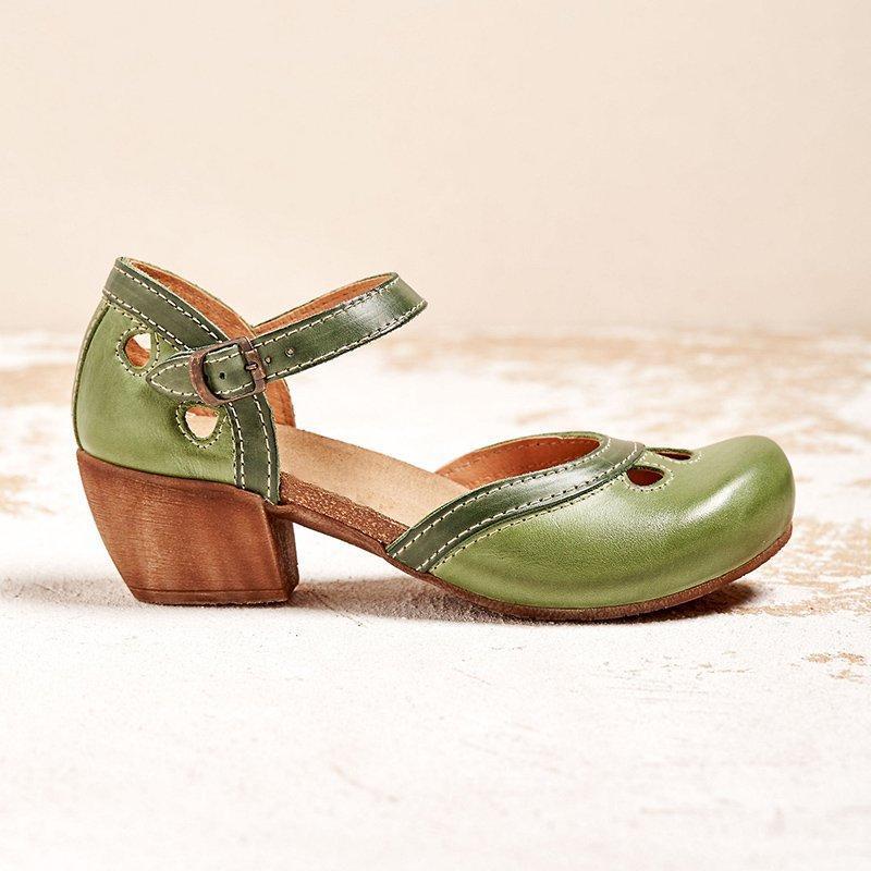 Lavinque Sandals Chaussures Vintage Femme | Élégance Rétro | Confort et Style