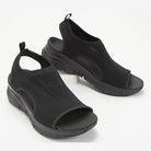 Lavinque Sandals Noir / 35 Sandales Sport Femme | Respirantes & Confortables | Semelle Épaisse Antidérapante