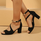 Lavinque Sandals Sandales à Talons | Noires | Élégance et Confort