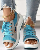Lavinque Sandals Sandales Baskets à Semelle Épaisse | Confort & Style Sportif | Design Aéré