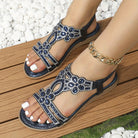 Lavinque Sandals Sandales Bohème | Bleu | Élégance et Confort Estival
