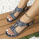 Lavinque Sandals Sandales Bohème | Bleu | Élégance et Confort Estival
