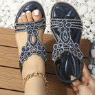 Lavinque Sandals Sandales Bohème | Bleu | Élégance et Confort Estival