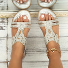 Lavinque Sandals Sandales Bohème | Bleu | Élégance et Confort Estival