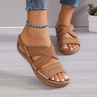 Lavinque Sandals Sandales Compensées Confort | Élégance & Soutien | Idéales pour l'Été