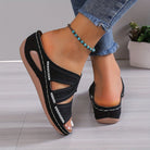 Lavinque Sandals Sandales Compensées Confort | Élégance & Soutien | Idéales pour l'Été