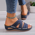 Lavinque Sandals Sandales Confort | Bleu Marine | Légèreté et Maintien Optimal