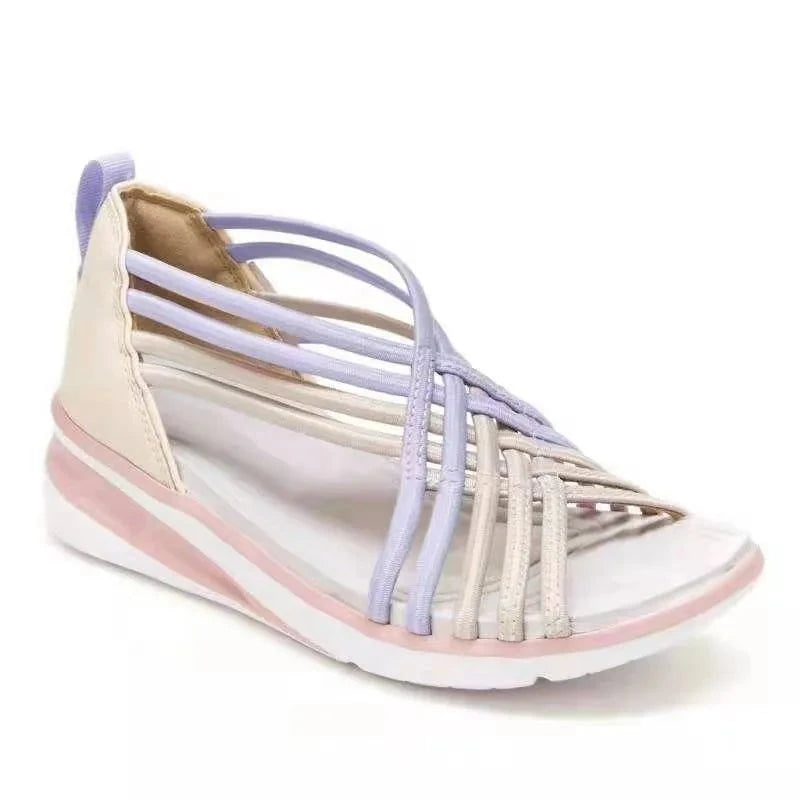 Lavinque Sandals Violette / 35 Sandales Femme | Légères & Respirantes | Confort Estival