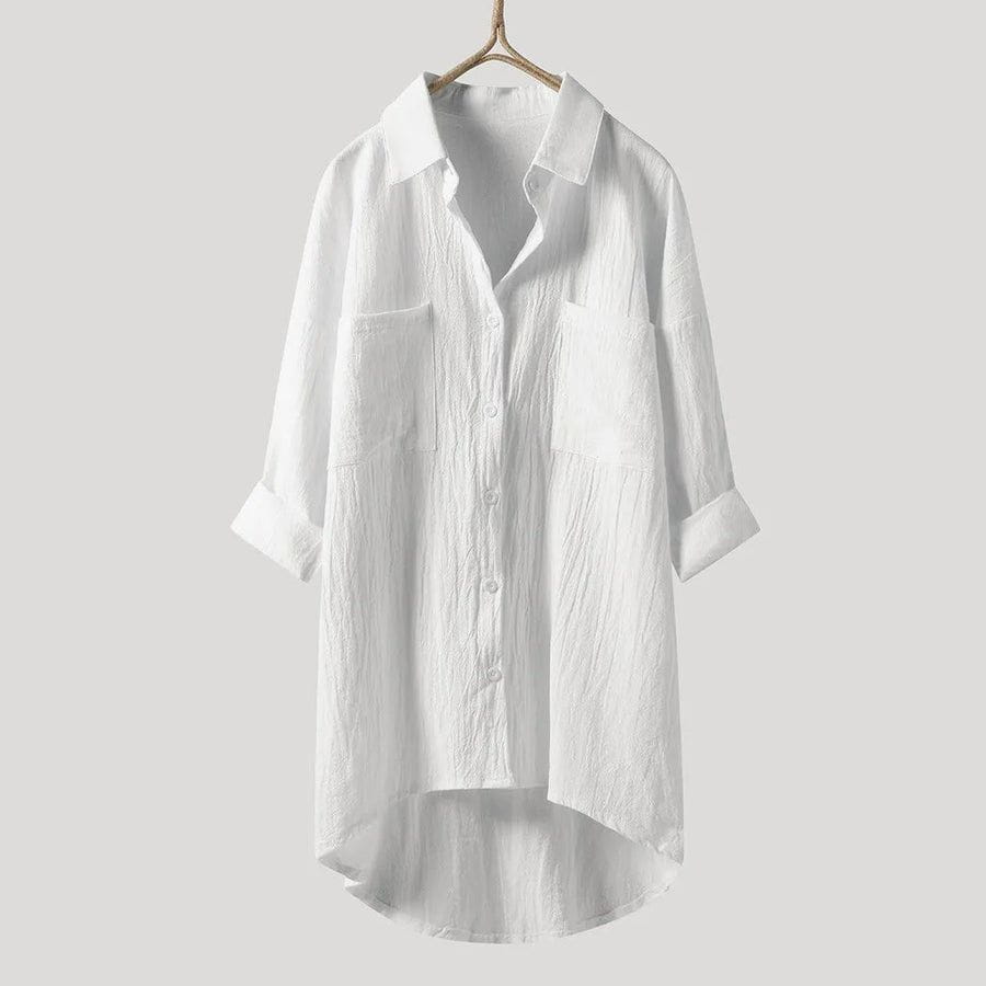 Lavinque Shirts Chemise Oversize | Élégance Décontractée | Polyvalente et Chic
