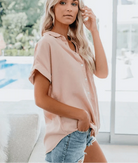 Lavinque Shirts Chemise Oversize | Manches Courtes | Élégance Décontractée