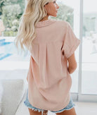 Lavinque Shirts Chemise Oversize | Manches Courtes | Élégance Décontractée