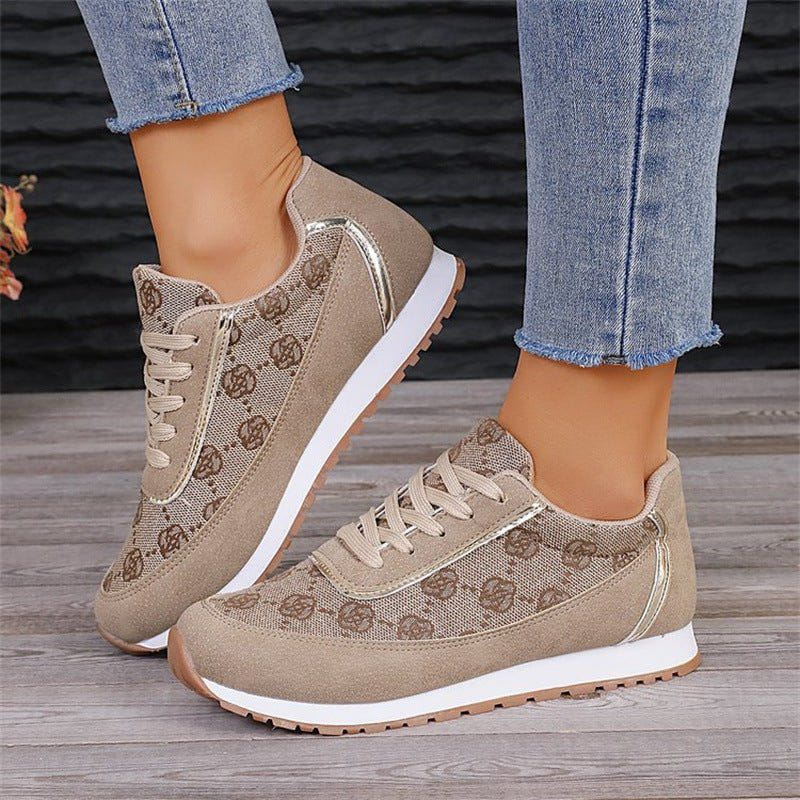 Lavinque Shoes Beige / 34 Baskets Mode & Confort | Style Sport Chic | Légères & Polyvalentes
