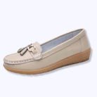 Lavinque Shoes Beige / 35 Mocassins Confort | Orange | Élégance et Bien-Être au Quotidien
