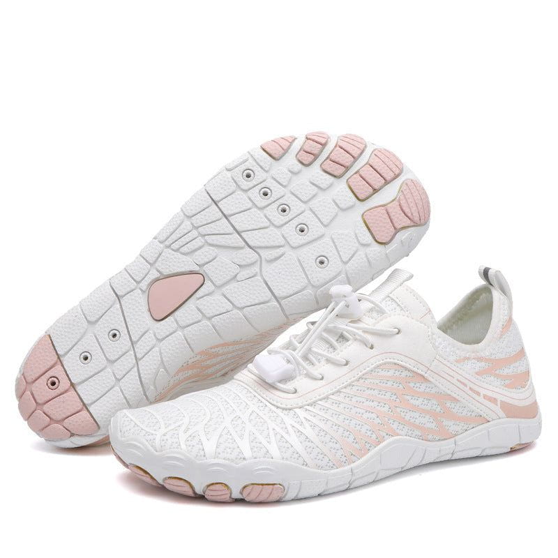 Lavinque Shoes Blanc-rose / 36 Baskets Femme | Légères & Respirantes | Confort et Performance