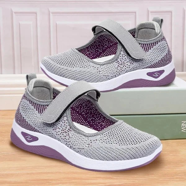 Lavinque Shoes Gris / 36 Chaussures de Marche Femme | Légères & Respirantes | Confort et Maintien